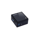 GIGABYTE GB-BACE-3160 PC/workstation barebone 0.69L sized PC Black J3160 1.6 GHz
