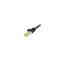 Equip Cat.6A S/FTP Outdoor Patch Cable, 2.0m, Black
