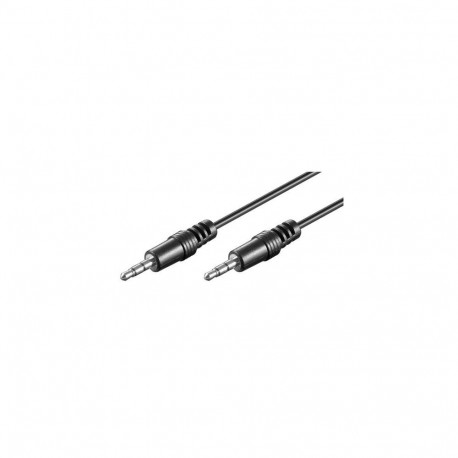 Goobay 51660 audio cable 5 m 3.5mm Black