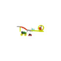 Hot Wheels Monster Trucks Power Smashers Charge &amp; Chase Challenge track set with Oversized S
