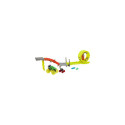 Hot Wheels Monster Trucks Power Smashers Charge &amp; Chase Challenge track set with Oversized S
