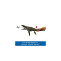 Jurassic World Rebirth Bite N Blast Mosasaurus Action Figure and Mini Dilophosaurus, Dinosaur Toy