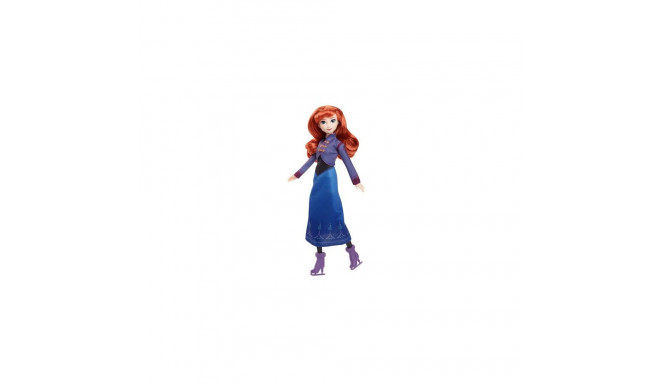 Disney Frozen Ice-Skating Anna Fashion Doll with Skates &amp; Shoes Inspired by Frozen: Winter F