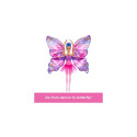 Barbie Dance and Flutter Doll with 2-in-1 Transformation from Dancer to Butterfly, Purple Hair