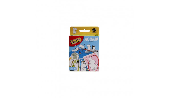 Games UNO Moomin Card Game for Kids, Adults &amp; Family Night with Deck Inspired by the Series
