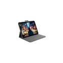 Logitech 920-011428 mobile device keyboard QWERTY Danish, Finnish, Norwegian, Swedish Bluetooth Grey