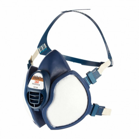 3M Reusable Half Mask, FFA1P2 R D Filter 06941+ Maintenance Free