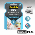 Scotch Fix läbipaistev kahepoolne teip 19mmx1,5m