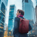 ultimate laptop backpack 16,2' red