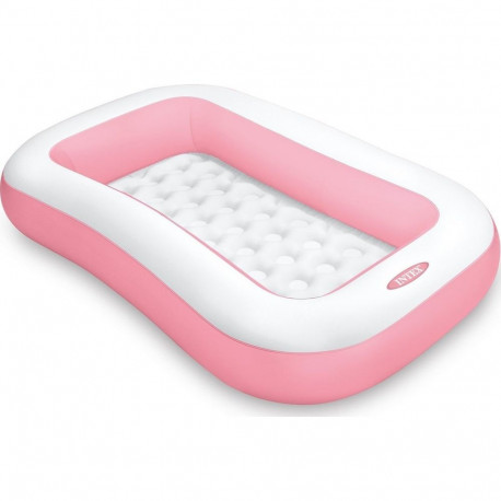 Intex Rectangular Inflatable Pool 166x100x25 cm Pink
