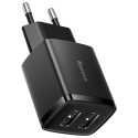 Baseus Compact laadija 2x USB-A 2.1 A (CCXJ010201)