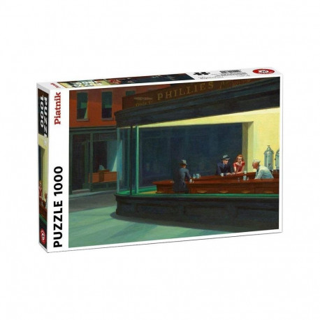 Piatnik Puzzle 1000 Hopper Nighthawks PIATNIK