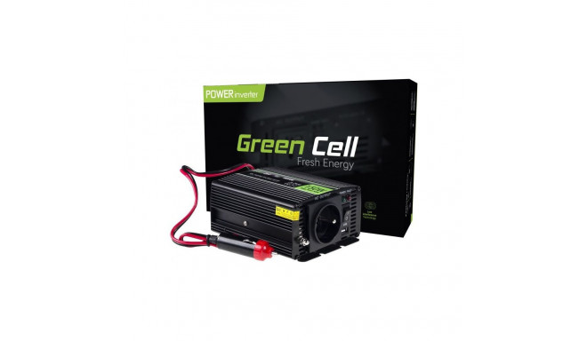 Green Cell auto vooluinverter 12V–230V 150W/300W