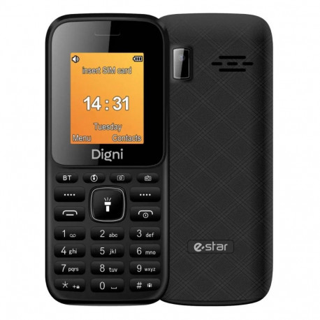 Mobiiltelefon eSTAR Digni Mini, Dual-SIM, must