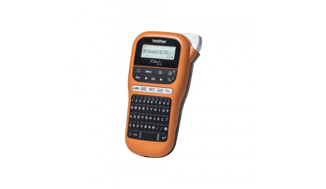 BROTHER P-Touch PT-E110VP must-valge sildiprinter kuni 12mm 180dpi 20mm/s lõikur 2-realine trükk mus