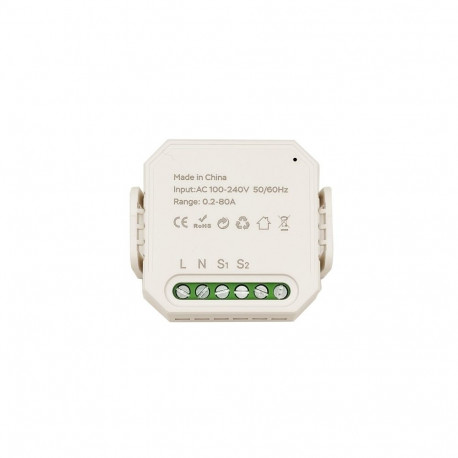 Smart Energy Meter, 1P+N, 80A, Wi-Fi, Tuya