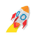 3Doodler Filament Start+ 250 neoonpunane neoonoranž neoonroheline neoonkollane neoonroosa neoon komp