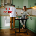 Maclean mobiilne laud/sülearvuti alus, must, kõrguse reguleerimine 59-89cm, max 30kg, MC-121 B