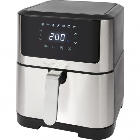 Õhufritüür PC-FR 1269 H 1.800W korv 8L, roostevaba teras/must