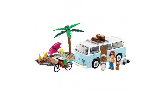 COBI Volkswagen T2aT2A station wagon, construction toy scale 1:35