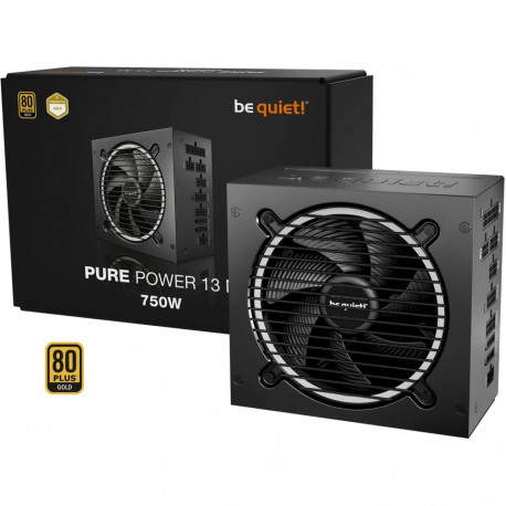 Pure Power 13 M 750W (schwarz, 1x 12-Pin High Power GPU, 4x PCIe, Kabel-Management, 750 Watt)