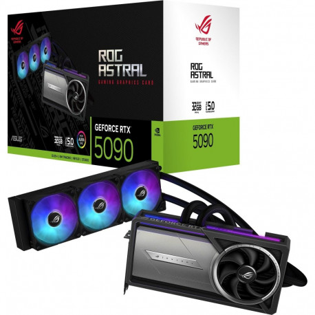 ASUS GeForce RTX 5090 ROG ASTRAL LC GAMING, graphics card DLSS 4, 3x DisplayPort, 2x HDMI 2.1