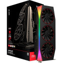 XFX Radeon RX 9070 XT OC Mercury RGB Magnetic Air, graphics card black, RDNA4, GDDR6, 3x DisplayPort