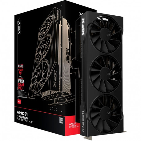 Radeon videokaart RX 9070 XT Swift RDNA4 GDDR6 3x DisplayPort 1x HDMI 2.1, must