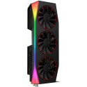 XFX Radeon RX 9070 XT OC Mercury RGB Magnetic Air, graphics card black, RDNA4, GDDR6, 3x DisplayPort
