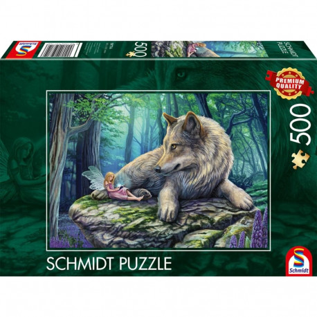 Wolf und Elfe pusle (500 Teile)