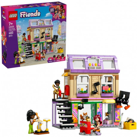 LEGO 42653 Friends Music Shop & Apartment, construction toy