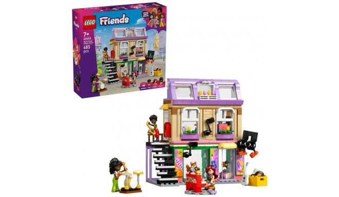 LEGO 42653 Friends Music Shop & Apartment, construction toy
