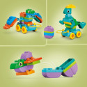 LEGO 10451 DUPLO Town Dinosaurs on Wheels 3-in-1 Set, Construction Toy