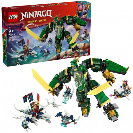 LEGO 71845 Ninjago Lloyd's Jet Mech, construction toy