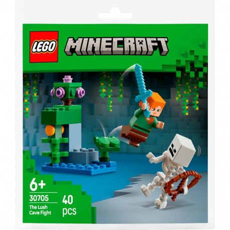 LEGO 30705 Minecraft Showdown at the Lush Cave, construction toy