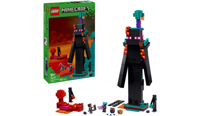 LEGO 21279 Minecraft The Enderman Tower, construction toy