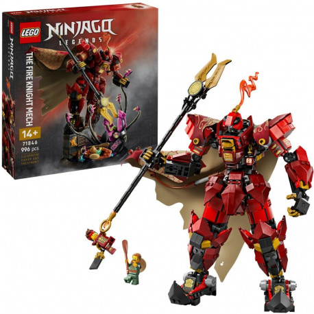LEGO 71846 Ninjago The Fire Knight Mech, construction toy