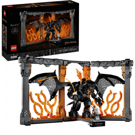 10367 Icons Der Herr der Ringe: Balrog Bücherstütze