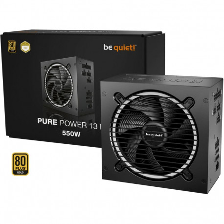 Pure Power 13 M 550W (schwarz, 1x 12-Pin High Power GPU, 2x PCIe, Kabel-Management , 550 Watt)