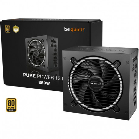 Pure Power 13 M 850W (schwarz, 1x 12-Pin High Power GPU, 4x PCIe, Kabel-Management, 850 Watt)