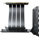Montech Vertical GPU Mounting Kit, PCIe 4.0 riser cable black, 20cm