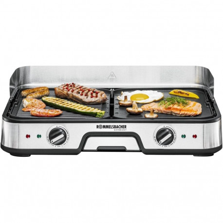 elektrigrill BBQ 2025 2.000W, must/roostevaba teras