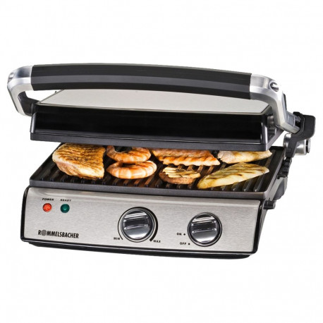 kontaktgrill KG 2020 2000W, roostevaba teras/must