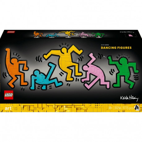 31216 Art Keith Haring - Tanzende Figuren