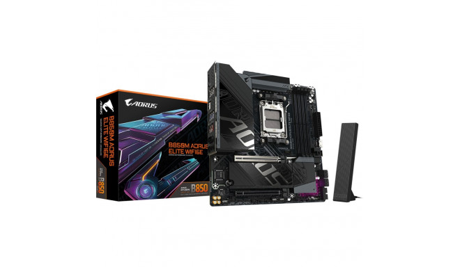GigaByte B850M AORUS ELITE WIFI6E (black) - Socket AM5