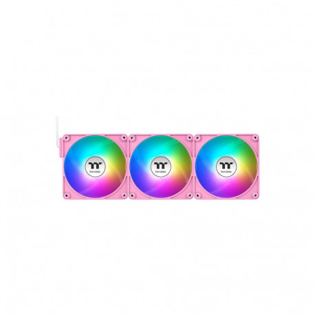 Thermaltake CT120 EX Reverse ARGB Sync PC Cooling Fan Pink (3-Pack, 120 mm)
