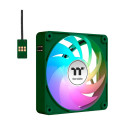 Thermaltake CT120 EX ARGB Sync PC Cooling Fan Racing Green (Green, Pack of 3, 120 mm)