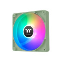 Thermaltake CT140 Reverse ARGB Sync PC Cooling Fan Matcha Green (Light Green, Pack of 2, Reverse, 14
