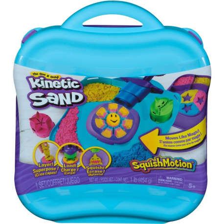 Kinetic Sand mängukomplekt Squishy 453g liiv