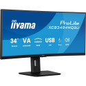 Iiyama ProLite XCB3494WQSU-B1 - 34 - black (matt), WQHD, VA, curved, AMD FreeSync Premium, 120Hz pan